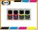 HIT !!! Farba akrylowa neon 30ml pentart mix kolor