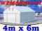 HALA NAMIOTOWA 4 x 6m PRZEMYSŁOWA 24m2 WZMOCNIONY