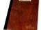 Drewniany clipboard A4 z okładką - mahoń