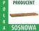 ###### Półka wisząca SOSNOWA 120cm woskowana SOSNA