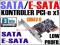 NOWY SATA/eSATA KONTROLER SH 94V-0 E248779 = FV GW
