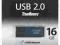 TOSHIBA FLASHDRIVE 16GB USB 2.0 HAYABUSA BLUE Wysy