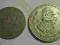 un peso Meksyk 1963 rok srebro 2 sztuki 1977 rok