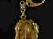 Chart Afrykański pozłacany brelok do kluczy