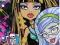 MONSTER HIGH Karteczki A5 A6 Wkłady do Segregatora