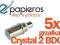 5x GRZAŁKA BDC Aspire Volish CRYSTAL 2 DUAL MILD