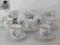 PORCELANOWY SERWIS DO KAWY NA 10 OSÓB