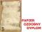 __ PAPIER OZDOBNY DYPLOM __ PAPIRUS 170g 25 ark.