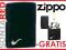 FAJKOWA ZIPPO BLACK zapalniczka + GRATIS * WROCŁAW