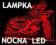 Lampka nocna - ŻUŻLOWIEC  LED   RGB + Pilot