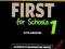 Cambridge English First for Schools 1 Książka +Key