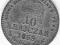 10 KRAJCZAR 1869 AUSTRO-WĘGRY srebro