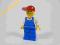 LEGO FIGURKA FARMER ROLNIK CHŁOP FARMA CITY