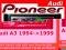 Pioneer nowe radio Audi A3 94-99 USB Aux iPod 4x50