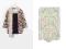 27682 ZARA KIDS__BEŻOWY SZALIK WARKOCZ__120X12CM