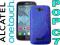 GUMA S-LINE CASE ALCATEL POP C7 NIEBIESKI+ GRATIS