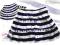 GEORGE * Cudna FALBANIASTA Spódniczka PASKI * 92