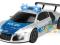 Audi R8 samochód policja radiowóz Światła dźwięk