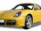 WELLY Porsche Cayman (yellow) 1/18