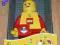 Lego CITY - LUDZIK żółty - latarka - wys. 19 cm !