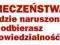 36 TAŚMA PAKOWA KLEJĄCA Z NADRUKIEM BEZPIECZEŃSTWA