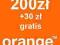 Orange kod 230 zl z kuponem allegro za 179 zl !!