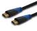 Kabel HDMI SAVIO CL-49 5m, oplot nylonowy, zlote k