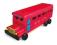 Czerwony Autobus - zabawka drewniana dla dzieci