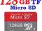 Karta pamięci microSD 128GB, adapter USB
