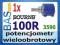 Potencjometr wieloobrotowy BOURNS 3590 _ 100R