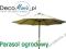 Parasol ogrodowy drewniany - Miloo Livorno piasek