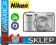 NOWY NIKON COOLPIX L29 SREBRNY RZESZÓW WYPRZEDAŻ!