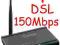 Router Pentagram 6342 150Mbps Dual N150 DSL+aDSL