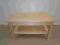 ŁAWA SOSNOWA Z PÓŁKĄ 