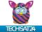 Hasbro Furby Boom DIAGONAL STRIPES MÓWI PO POLSKU