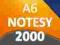 NOTESY A6 2000 szt. + PROJEKT -offset- bloczki
