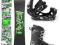 Nowy Zestaw Snowboard Raven Core 155cm Wide Rocker