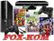 XBOX 360 E 500GB KINECT+SPORTS 1+DANCE 3+2xPAD