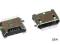 Gniazdo micro USB , typu B , montażowe