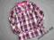 RESERVED TUNIKA KOSZULA W KRATKĘ 7 LAT 122 CM