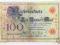 **BANKNOT - Niemcy - 100 Marek 1903 - RZADKI !