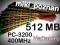 - 512MB DDR1 PC3200 400MHz KAŻDA PŁYTA, FAKTURA -