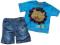 Bermudy spodenki t-shirt Roar Minoti 68 80 6-12