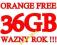 NOWOŚĆ 36GB Internet ORANGE FREE LTE + GRATIS!