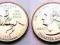 USA 25 CENTS 1 QUARTER 1999 D DELAWARE KOŃ UNC