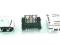 Gniazdo HDMI 19 pin , z uchwytem , SMT