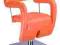 Fotel fryzjerski ALDO pomarańczowy, FV, GW24m