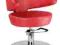 Fotel fryzjerski Ferro czerwony, FV, GW24m