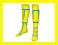 Getry piłkarskie COLO Classic żółto-niebi