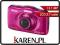 Aparat Nikon CoolPix S32 Różowy + plecak